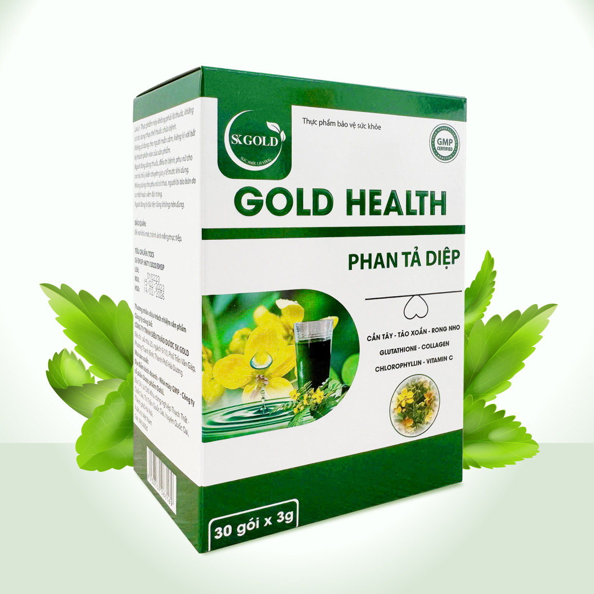 Gold health - Phan tả diệp (30 gói)